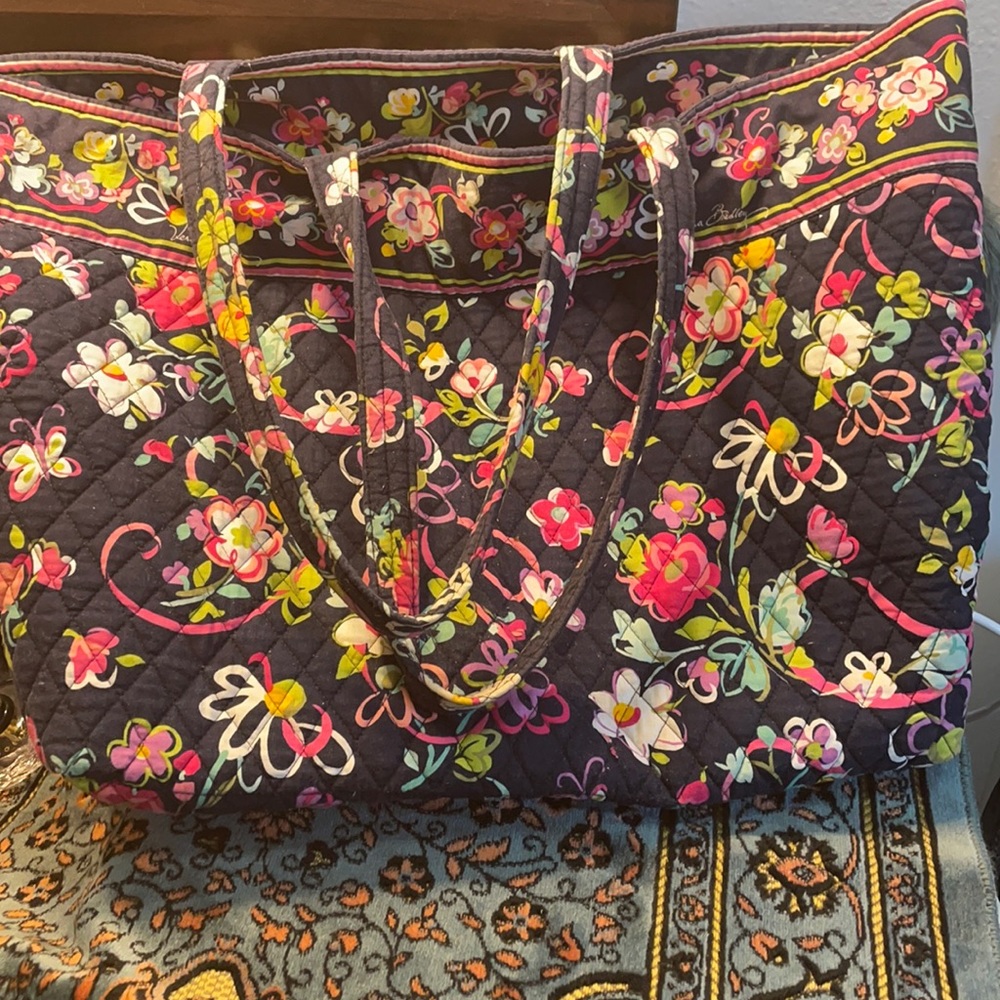 Vera Bradley Ribbons travel bag